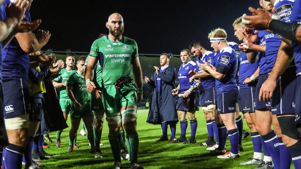 Leinster ran in two tries as they defeated the Pro12 champions