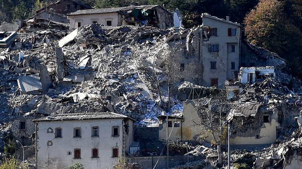 While there were no immediate reports of casualties, damage to buildings was substantial