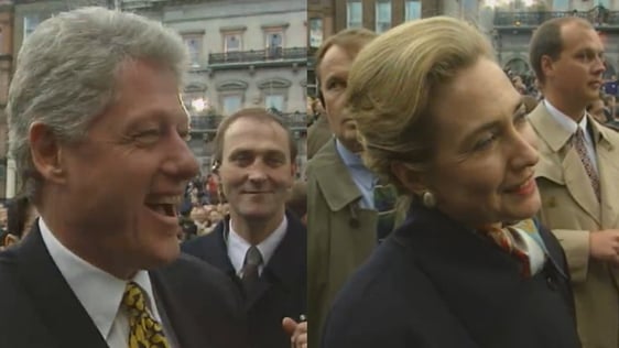 Bill and Hillary Clinton (1995)