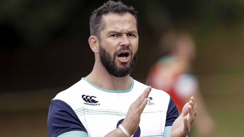 Andy Farrell says the squad's energy is focused on the All Blacks