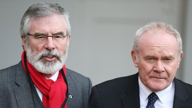 Gerry Adams and Martin McGuinness