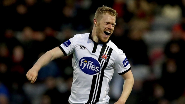 Daryl Horgan, pictured during his Dundalk days, has already become a fans' favourite at Deepdale