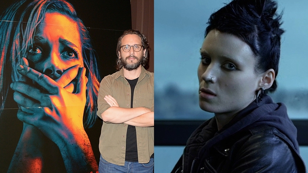 Don't Breathe director Fede Alvarez (left) and Rooney Mara (right) in The Girl with the Dragon Tattoo - New star will have big boots to fill