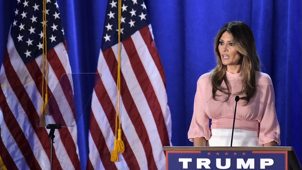 The newspaper article made allegations against US First Lady Melania Trump