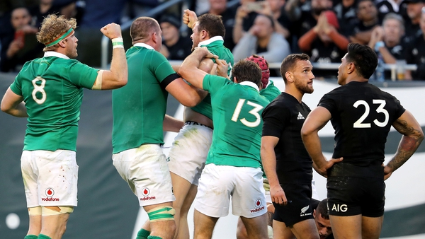 Ireland are going for two wins in two weeks over New Zealand