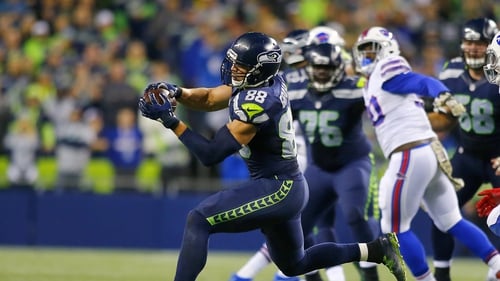 Jimmy Graham ran in two second-quarter touchdowns