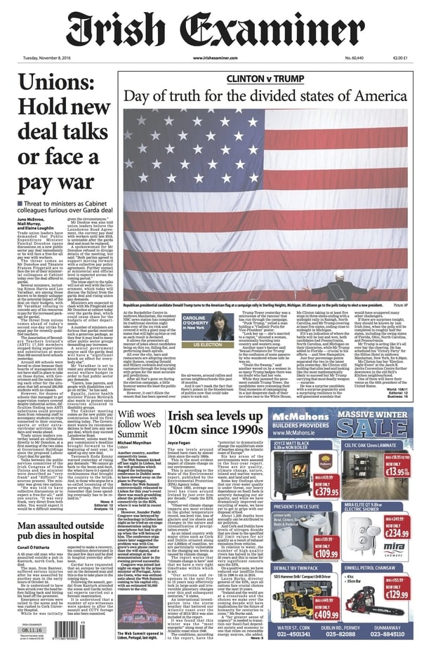 Irish Examiner Nov 8