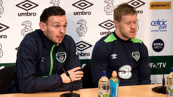 The former Dundalk duo were involved in the Ireland squad for the Austria game in November