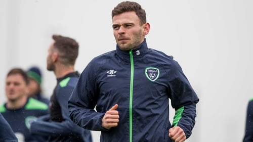 Andy Boyle was called up to the Ireland squad for the World Cup qualifier against Austria last month