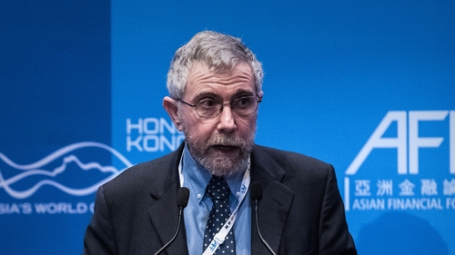 Economist Paul Krugman attended the Kilkenomics Festival of economics Economist Paul Krugman attended the Kilkenomics Festival of economics
