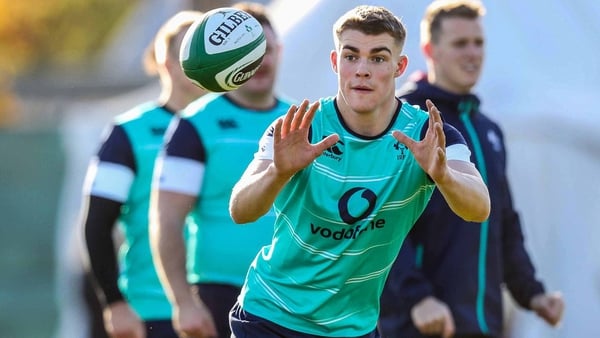 Garry Ringrose will get his first cap on Saturday