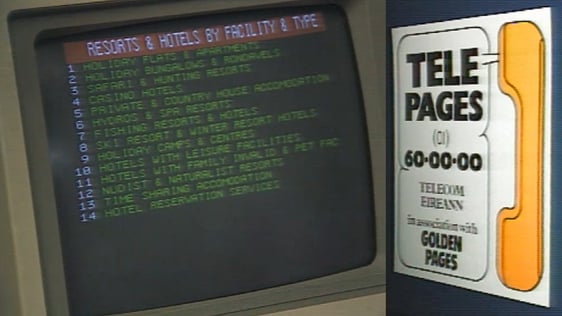 TelePages Phone-in Information Service (1986)