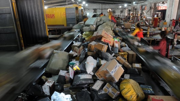 331 million packages from Singles' Day as resulted in 160,000 tonnes of packaging waste