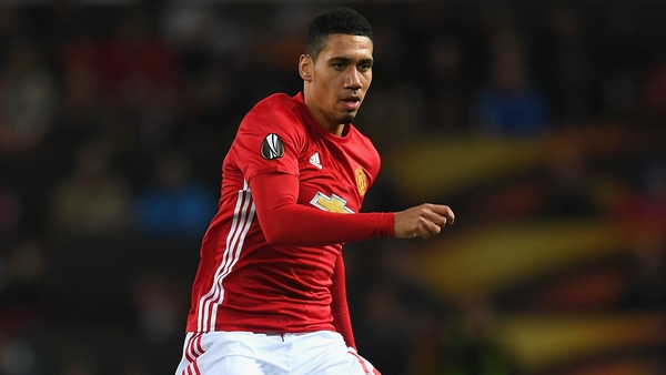 Chris Smalling was reported to have two broken bones in a toe