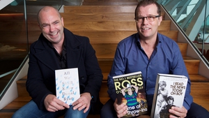 Authors and nominees Donal Ryan and Paul Howard, pictured at the launch of the 2016 Bord Gáis Energy Irish Book Awards