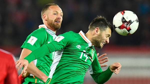 Wes Hoolahan starts in midfield for Ireland