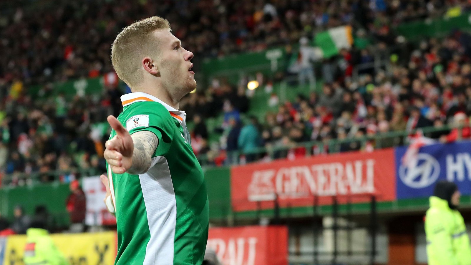 McClean loving every chance he gets to shine in green