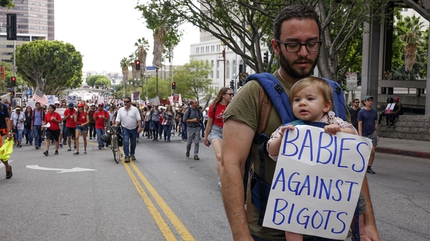 Trump protest Los Angeles