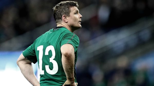 Brian O'Driscoll is Ireland's record try-scorer