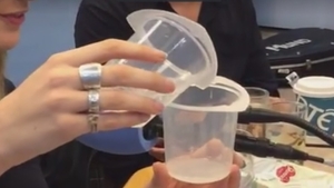 Sarah Hayes did a few experiments in the studio for RTÉ Science Week. Sarah Hayes did a few experiments in the studio for RTÉ Science Week.