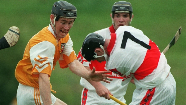 Colm McGurk in action for Derry in 1998