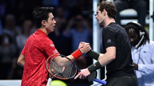 Andy Murray improved his winning head-to-head record against Kei Nishikori to 8-2