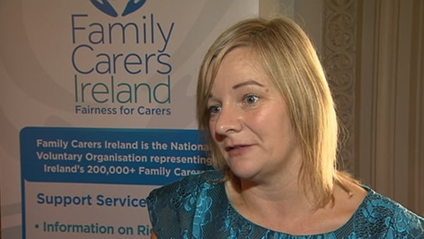 Catherine Cox said there will be 12 centres receiving additional funding but that there are carers in 26 counties