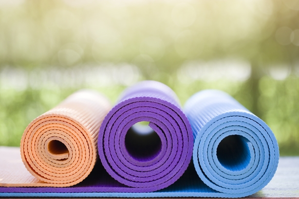 OUTBOUND Purple Yoga Mat