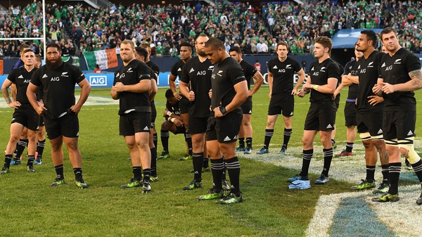 Ireland put a halt to New Zealand's 18-game winning run