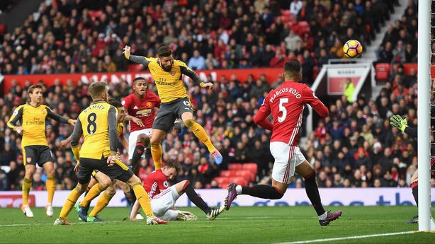 Giroud levels for Arsenal