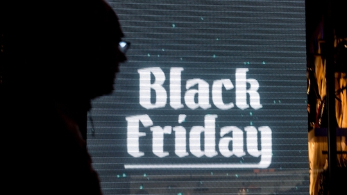 AIB's research reveals that most spending on Black Friday still happens in store but online spending surges on the day too