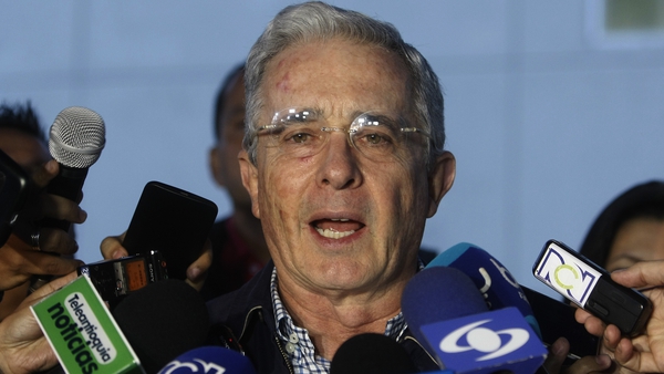 Alvaro Uribe said improvements have been made in the deal but there is still a way to go