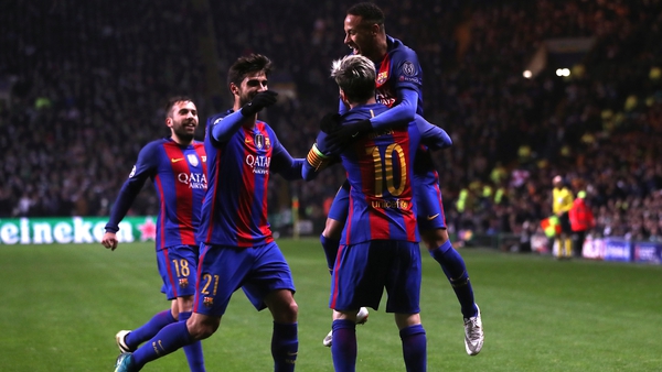 Barcelona easily topped their Champions League group to qualify for the knockout stages