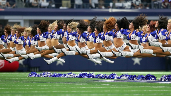 The Dallas Cowboys cheerleaders saw their side win again