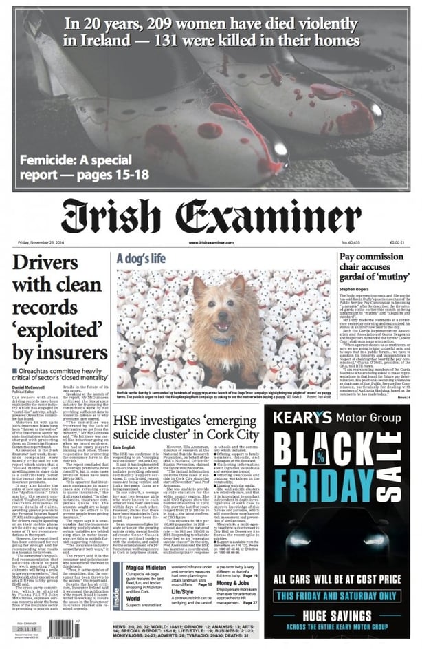 Irish Examiner Nov 25