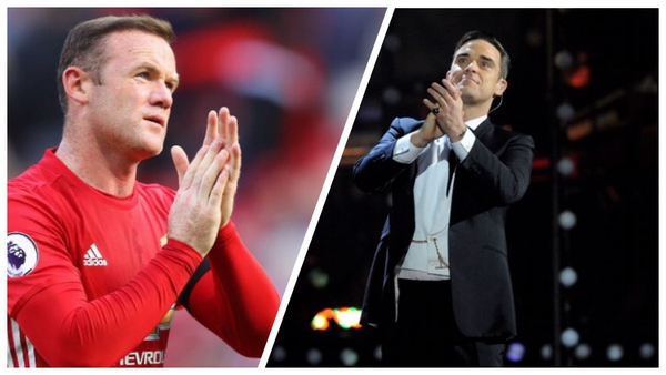 Wayne Rooney got one of Robbie Williams Brit Awards in a moment of foggy generosity