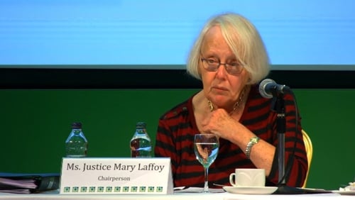Retired judge Mary Laffoy said she was satisfied the incident had no impact on the Assembly's work