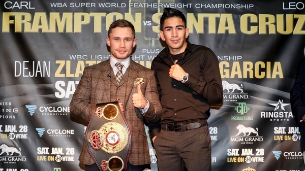 Frampton is undefeated in 23 career bouts