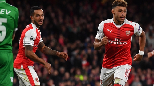Theo Walcott and Alex Oxlade-Chamberlain may be rested against their former side tonight
