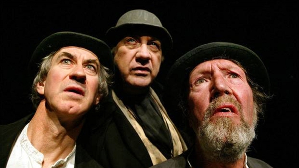 Barry McGovern, Alan Stanford and the late Johnny Murphy, in the Gate Theatre production of Samuel Beckett's