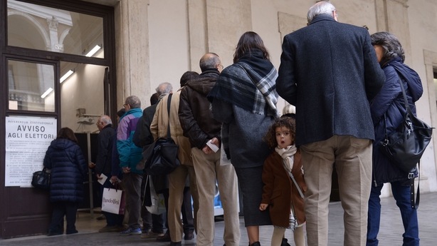 Italy referendum voters