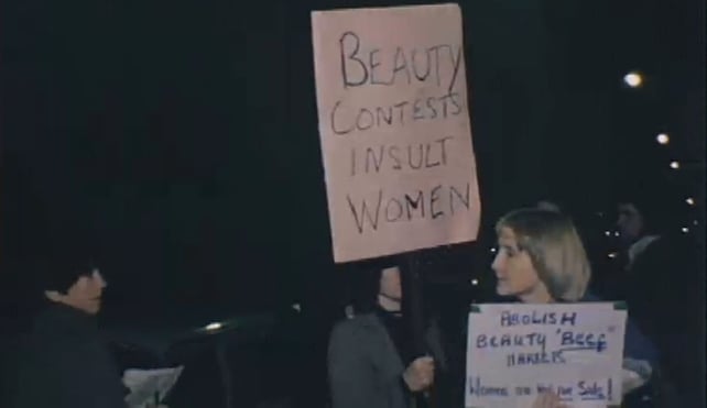 Miss Ireland Protesters