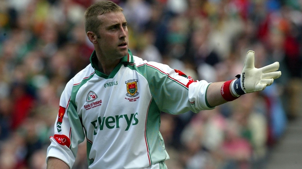 Peter Burke kept goal for Mayo in two All-Ireland finals