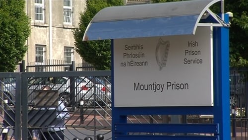 The incident happened at Mountjoy Prison in June 2016