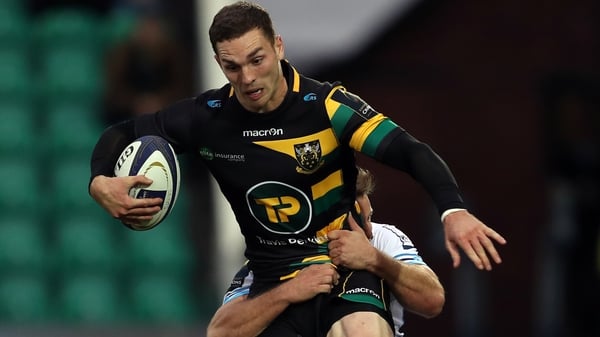 George North controversially passed a head-injury assessment earlier while playing for Northampton this month