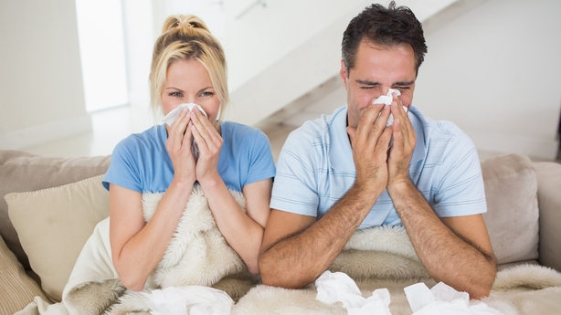 sick couple