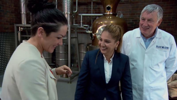 Gin it to win it. Grainne and Trishna horse into the gin on The Apprentice