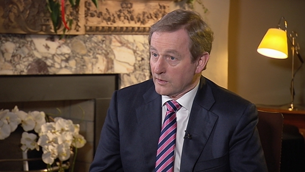 Enda Kenny said anything was possible if people were talking