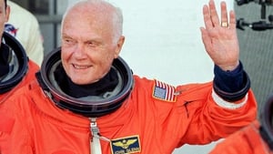 John Glenn was the first American to orbit the Earth and also the oldest person to go into space