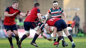 Leicester couldn't find a way through the Munster defence in the 38-0 defeat at Thomond Park